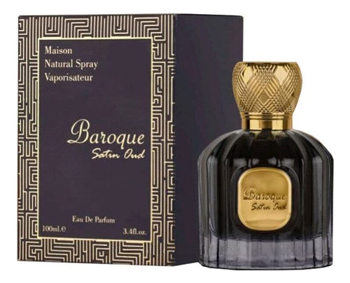 Perfume Barroco Satinado Oud Edp De Maison Alhambra 3.4 Fl O