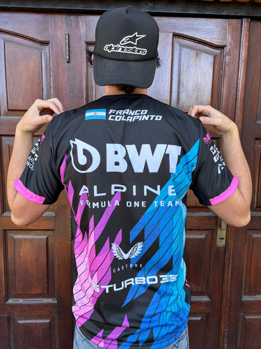 Camiseta Remera Franco Colapinto F1 Termporada 2025 Alpine