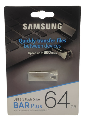 Pendrive Samsung 3.1 Metal 64gb Tienda Física