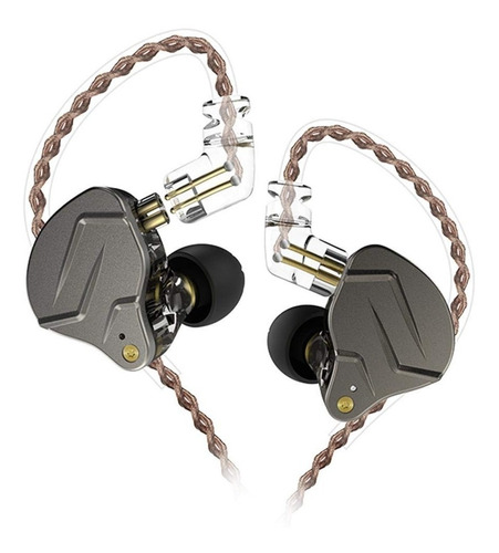 Auriculares In Ear Kz Zsn Pro Monitor  2 Vias Sin Microfono