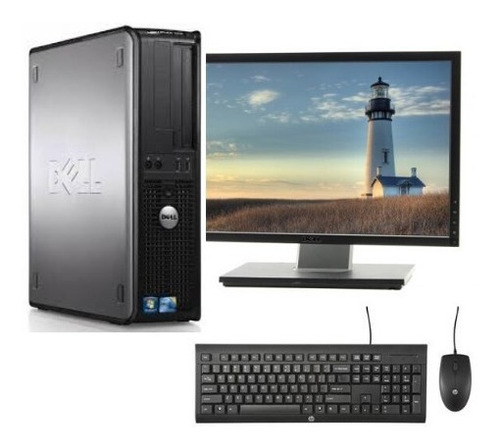 Cpu Completa Dell Core2duo 4gb/ddr3/hd 250/ Monitor 19' Dell