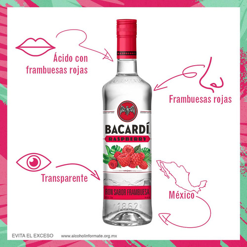 Ron Bacardi Razz 750 Ml