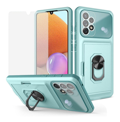 Asuwish Funda De Teléfono Para Samsung Galaxy A32 4g De 6.4