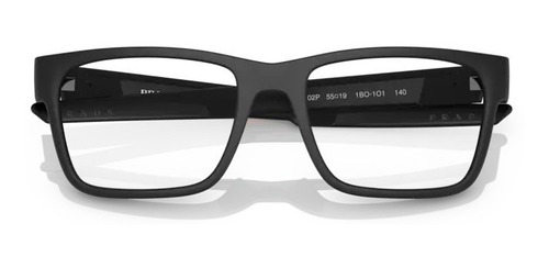 Lentes Prada Ps02pv 1bo1o1 Negro Mate Oftalmico