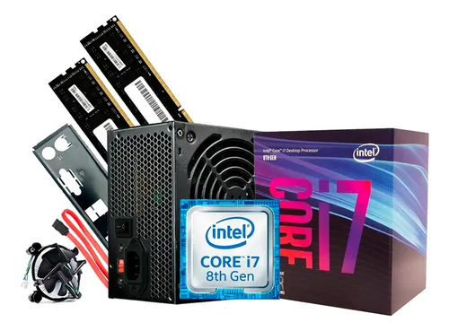 i7 8700 b360 mini itx ddr4 3000 8gbセット正常 Kit Upgrade Intel Core I7 8700 Ddr4 16gb 500w Placa Mãe H310
