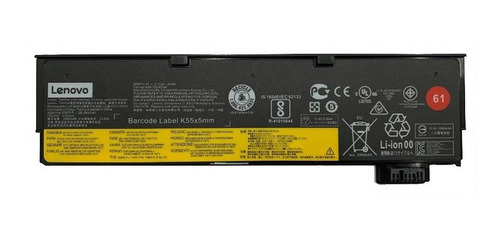 Batería Lenovo Thinkpad T470 T480 T570 T580 P51s P52s