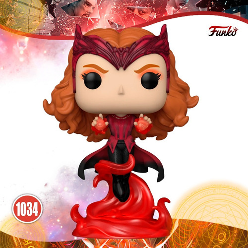 Imagen 2 de 7 de Funko Bruja Escarlata #1034 Doctor Strange Multiverso Locura