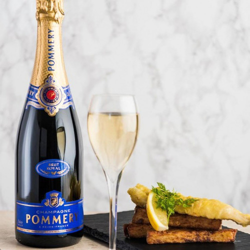 Imagen 5 de 8 de Champagne Frances Pommery Brut Royal 750ml En Estuche