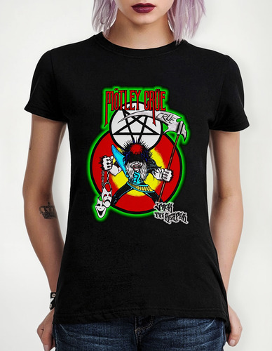 Polera Mujer Motley Crue Jack The Reaper N Rock Abominatron