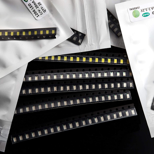 Chanzon (5 Colores X 20 Pcs  100 Unidades) 1206 Smd Led De