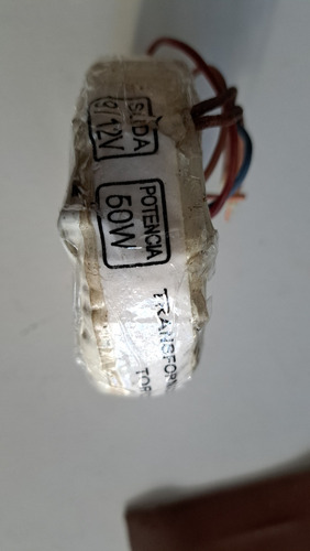 Transformador Toroidal 50w 220v A 12v (Usado)