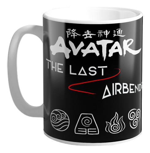 Taza De Cerámica Avatar Anng Maestro Aire 