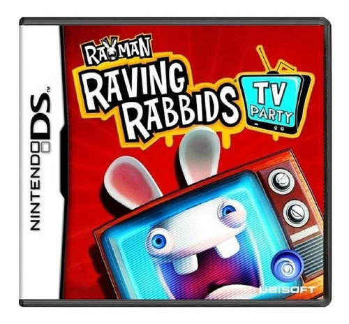 Jogo Rayman Raving Rabbids Tv Party Nintendo Ds Midia Fisica