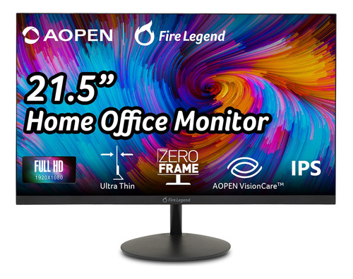 Aopen 22sa2q Ebi Monitor De Oficina Para Juegos Ips De 21.5.