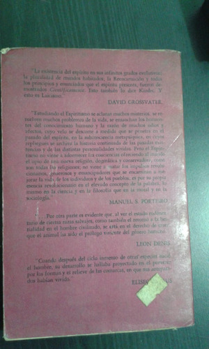 Espiritismo Laico, David Grossvater, Editores Mex. Unidos
