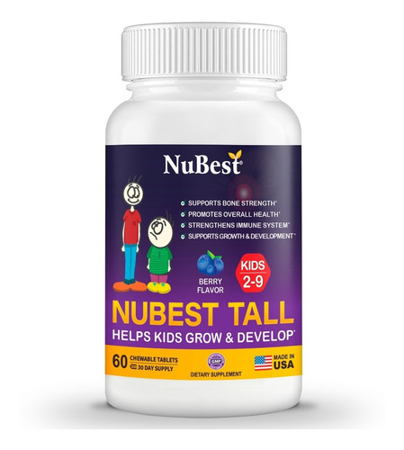 Nubest Tall Kids 2-9 Talla Estatura Para Niños Eficaz 