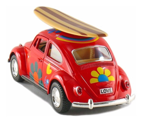 Volkswagen Escarabajo C/tabla Surf Esc 1:32