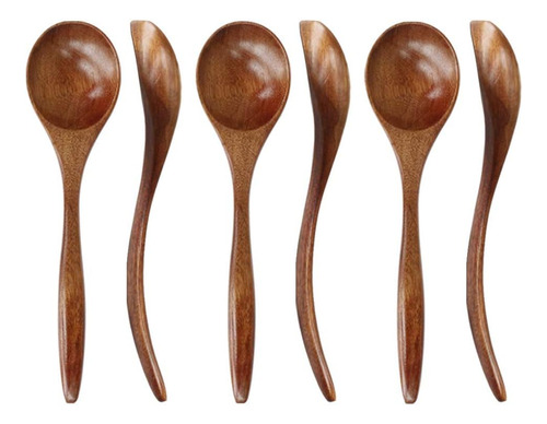 Cuchara De Madera Para Comer, Cucharas De Madera Adloryea De