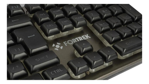Kit Teclado E Mouse Gamer Fortrek Ranger Raibow Rgb