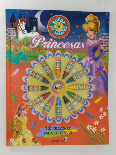 Princesas (incluye 12 Crayones Para Colorear) 