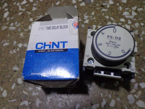 Temporizador Neumatico Marca Chint Electric De 0 A 30 Seg