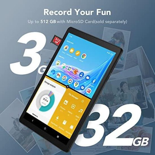 Tableta Android Tcl Tab 8 Wi-fi, Pantalla Hd De 8 Pulgadas,