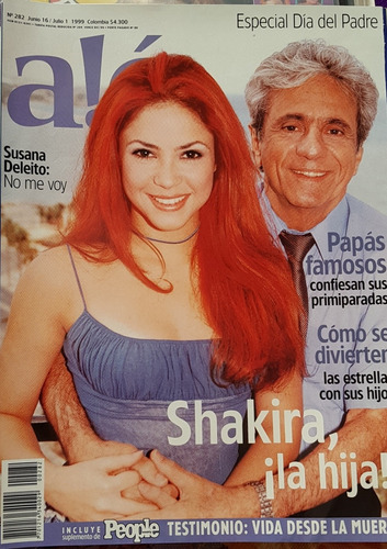 Shakira Revista Alo Año 1999 Leer Descripcion