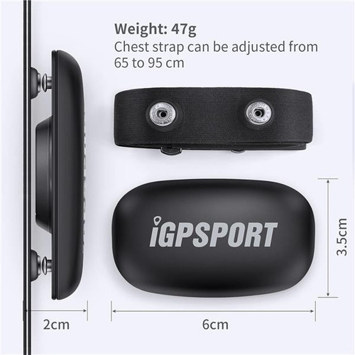 Banda Sensor De Ritmo Cardiaco Ciclismo Hr40 Ant+ Igpsport