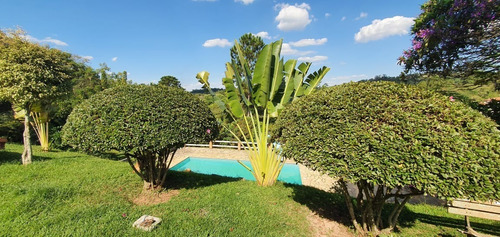Imagem 26 de 30 de Chácara 5053m2, Casa Sede Com 135m2, 1 Suíte Com Closet, Varanda, 1 Casa De Madeira Com 70m2, 3 Dormitórios, Piscina, Churrasqueira, Lago, Campo Grama - Ch00158 - 70130094