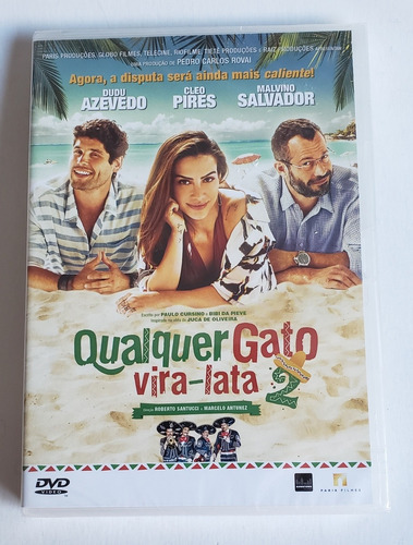 Dvd Qualquer Gato Vira-lata 2 Original Lacrado De Fábrica 