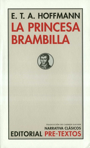 Princesa Brambilla, La, De Hoffmann, E.t.a. Editorial Pre-textos, Tapa Dura, Edición 1 En Español, 2020