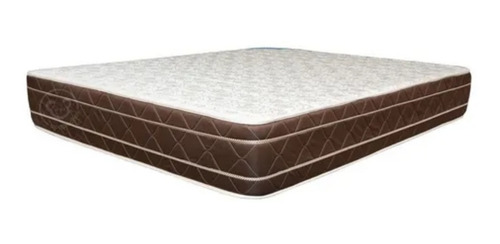 Imagen 5 de 10 de Colchón + Sommier Espuma Firme Queen 160x200 30cm 110 Kg