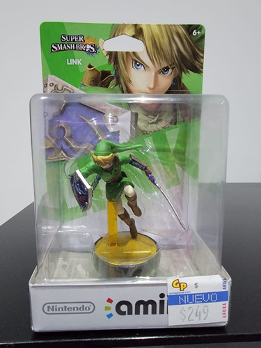Amiibo Link Smash Bros - Tloz The Legend Of Zelda Nuevo