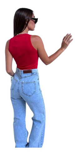 Imagen 3 de 7 de Musculosa De Modal Viscosa Modelos Mecha De Jorgelina Arza
