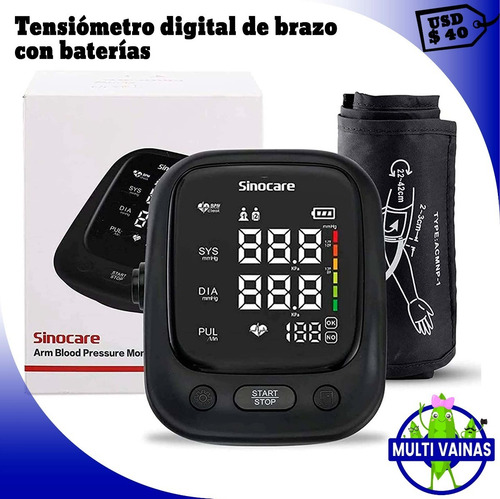 Imagen 1 de 2 de T En Sióme Tro Digital De Brazo Con Baterías