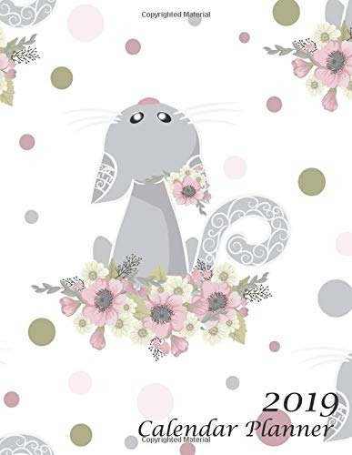 2019 Calendar Planner Yearly Plan And Track For Your New Yea