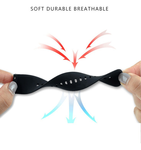 Pulseira Silicone Compatível Com Lemfo Lem10 Engate Rápido