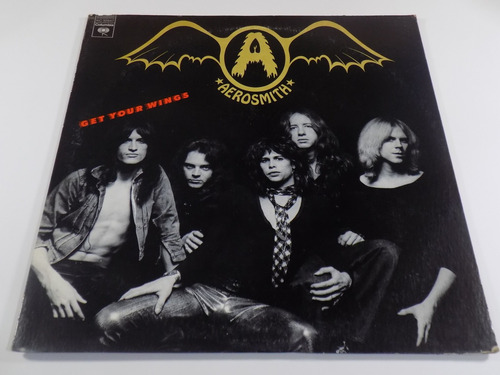 Aerosmith Get Your Wings Vinilo Lp Usa Hard Rock Clásico 74