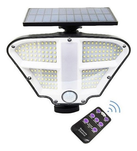 Lampara Luz Solar 160led - Autoencedido Sensor De Movimiento