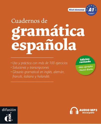 Cuadernos De Gramática Española A1 + Cd (libro Original)