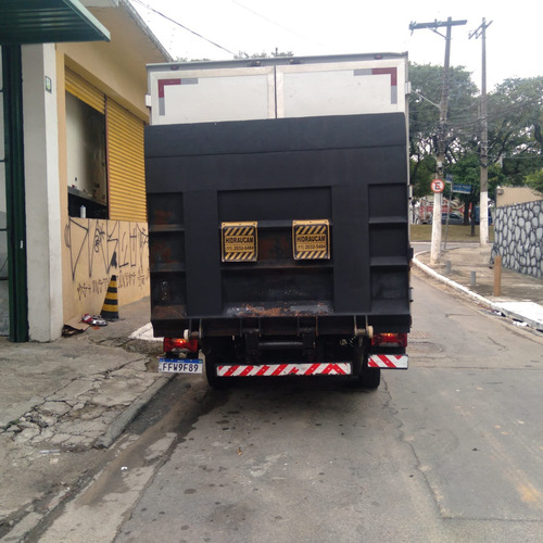 Iveco Daily 35s14 2014 Baú Com Plataforma Traseira Revisada