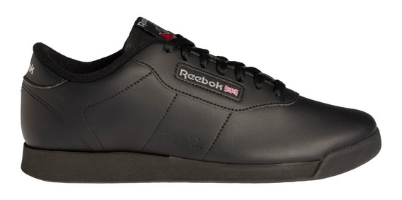 tenis reebok negro con dorado