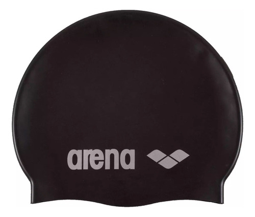 Prueba // Gorra De Entrenamiento Arena Classic Silicone Color Negro Diseño de la tela Liso Talla UNI