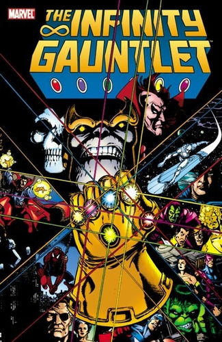 Infinity Gauntlet, de Starlin, Jim. Editorial Marvel, tapa blanda en inglés, 2021