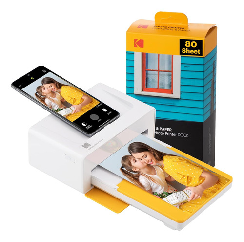 Kodak Dock Plus: Impresora Fotográfica Instantánea De 4 Pasa