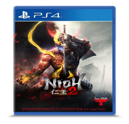 Jogo Midia Fisica Para Playstation Nioh 2 Ps4