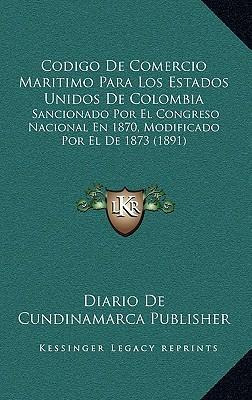 Libro Codigo De Comercio Maritimo Para Los Estados Unidos...