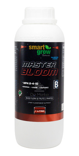 Fertilizante Smart Grow Master Bloom B 1l - Da Mata