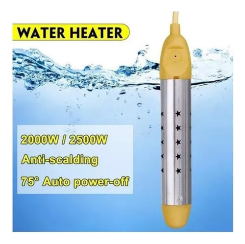 Calentador De Agua Eléctrico De Inmersión Flotante 2500w 1.5