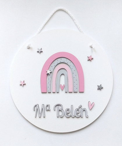 Imagen 9 de 10 de Carteles Con Nombre Cuarto-maternidad - Decoración Infantil
